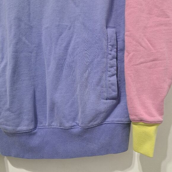 Teddy Fresh Pastel Hoodie Logo Patch Retro Y2K Sweater XS Multi- Color - Picture 10 of 16